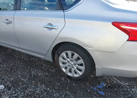 2017 Nissan Sentra Sv из США, поврежденный, VIN 3N1AB7AP6HY406629